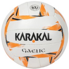 Karakal Go Games Quick Touch Football (White Orange) Age Under 10
